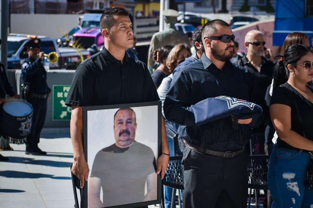 SSPCM REALIZA CEREMONIA LUCTUOSA A AGENTE DE LA POLICíA MUNICIPAL