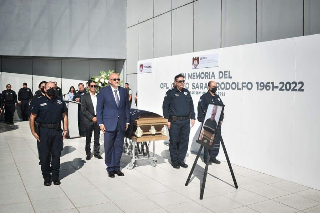 SSPCM REALIZA CEREMONIA LUCTUOSA A AGENTE DE LA POLICíA MUNICIPAL