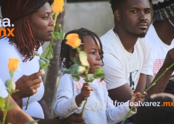 HAITIANOS REALIZAN CONMEMORACIóN POR AQUELLOS QUE MIGRAN