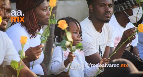 Haitianos realizan conmemoración por aquellos que migran