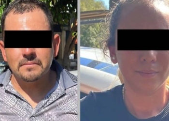 Policía de Tijuana captura a pareja armada en garita San Ysidro