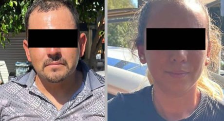 Policía de Tijuana captura a pareja armada en garita San Ysidro