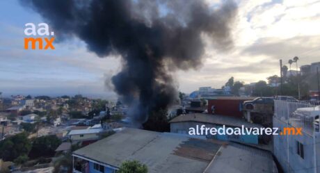 Incendio de vivienda deja un lesionado