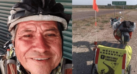 Muere ciclista que salió de Sonora y buscaba llegar a Argentina