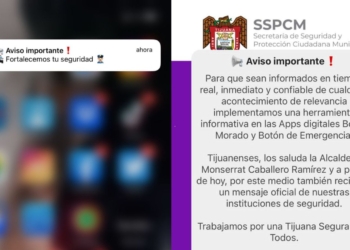 Apps de la SSPCM notificarán a tijuanenses incidentes relevantes en la ciudad