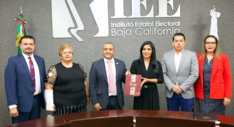 Alcaldesa Montserrat Caballero presenta primer informe de actividades ante el IEEBC
