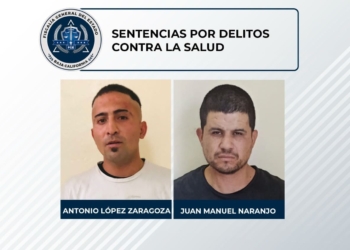 Sentencian a dos hombres por delitos contra la salud