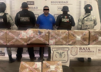 Autoridades confiscan más de 100 kg de metanfetamina