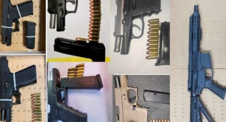 Autoridades policiacas aseguran 12 armas de fuego en menos de 24 horas