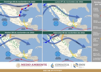 Pronostican descenso de temperaturas y posibilidad de lluvias