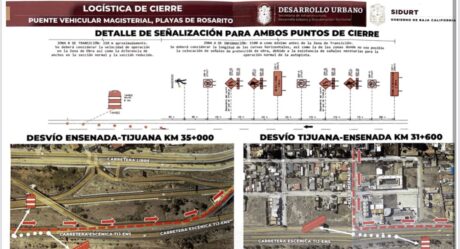 Anuncian cierre parcial de la escénica por trabajos en Puente Magisterial