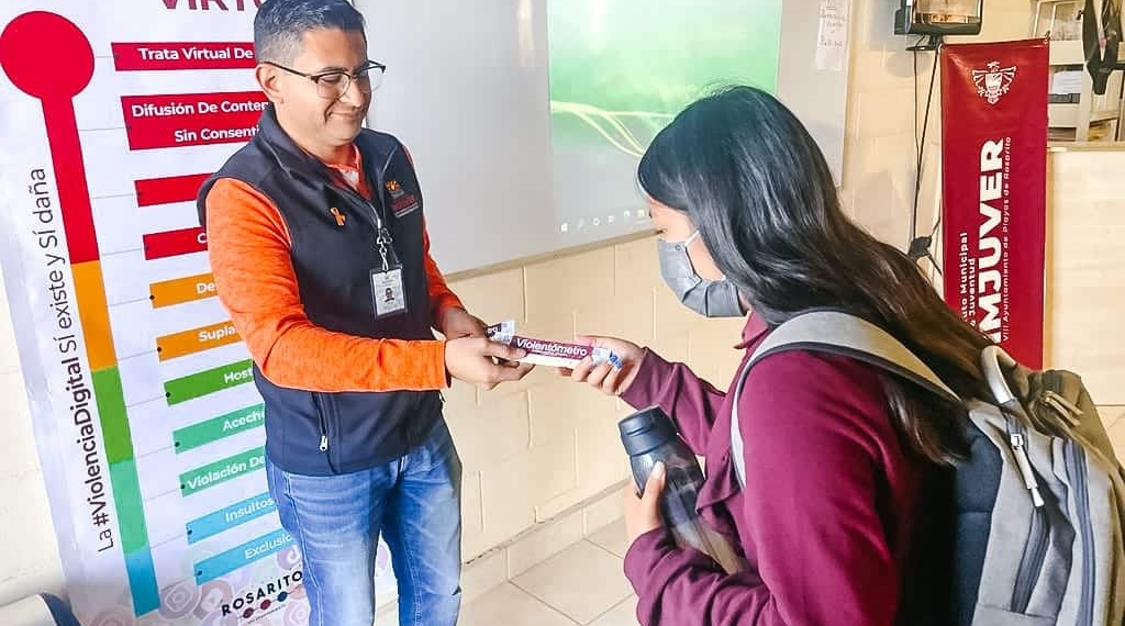 Imjuver capacita a jóvenes rosaritenses para prevenir violencia de género