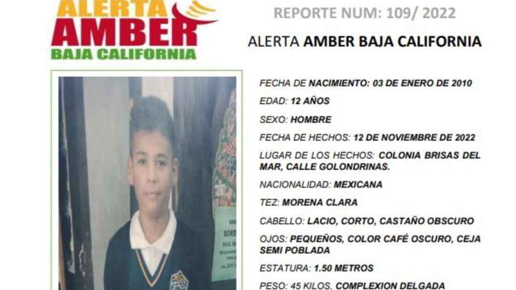 Activan-Alerta-Amber-nino-Anthony-Filiberto-Vallejo