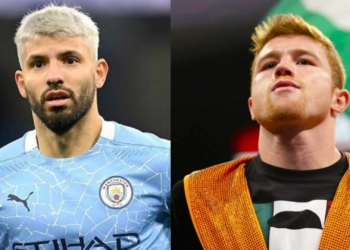 Kun Agüero sale en defensa de Messi y le responde al Canelo