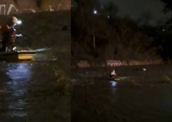 Dos personas desaparecidas tras ser arrastradas por el agua en un desarenador