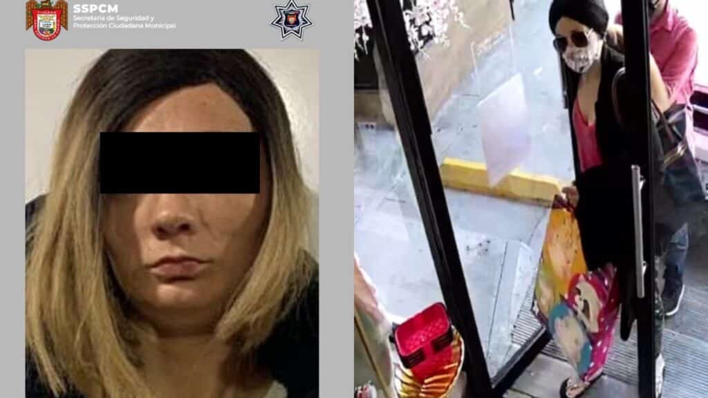 Policia-detiene-Lady-Pelucas-tras-robo-comercio