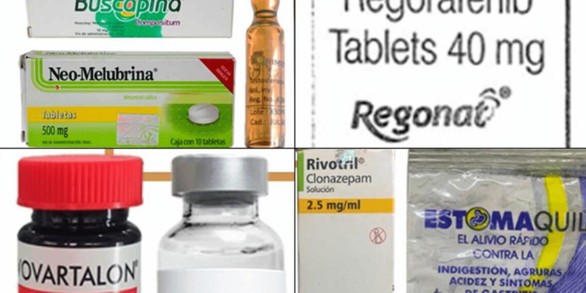 Cofepris detecta la falsificación de siete medicamentos