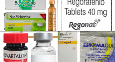 Cofepris detecta la falsificación de siete medicamentos
