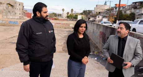 Alcaldesa constata con notario la limpieza de desarenadores en Tijuana