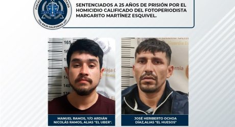 Sentencian a 25 años de prisión a dos homicidas del fotoperiodista Margarito Esquivel