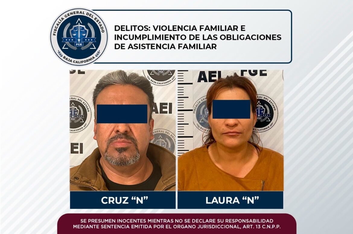 Un Hombre Y Una Mujer Fueron Detenidos Por Violencia Familiar E Incumplimiento De Obligaciones 1641