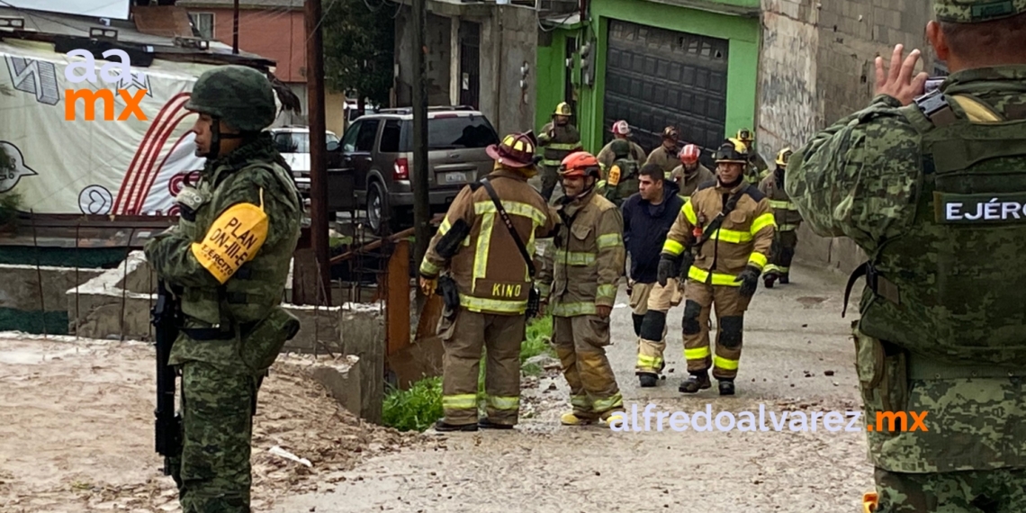 Rescatan cuerpos de dos niñas en derrumbe de colonia Tejamen