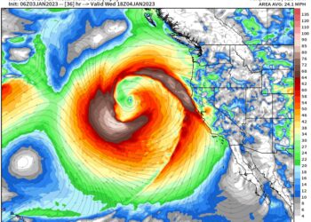 Ríos atmosféricos podrían generar inundaciones en el Sur de California