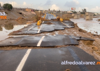 Basura acumulada colapsó terraplén; reparación costará 300 mil pesos