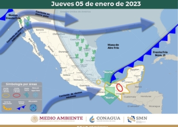 Lluvia y bajas temperaturas continuarán durante esta semana