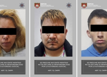 Policía detiene a tres personas por homicidio y narcomenudeo