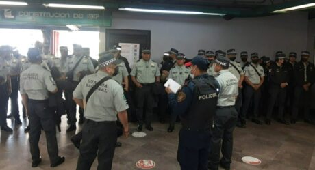 Miles de elementos de la Guardia Nacional reforzarán la seguridad del Metro