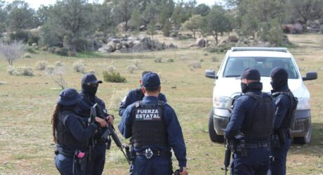 Detienen a siete personas, aseguran 11 armas, chalecos y cartuchos en La Rumorosa