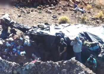 VIDEO: Cártel de Sinaloa ataca a un dron estadounidense en el muro fronterizo