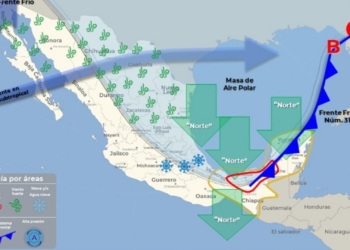 Vientos, lluvia y probabilidad de nevada para este fin de semana