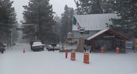 Por nevadas cierran Parque Nacional Constitución 1857 y San Pedro Mártir