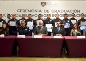 14 nuevos policías se graduaron y forman parte de la SSPCM