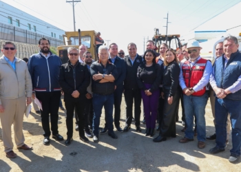 Montserrat Caballero anuncia obra de reconstrucción de calle 12 en Mesa de Otay