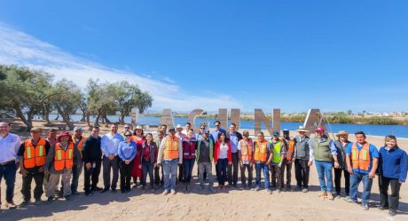 Avanza construcción del Parque Laguna México en Mexicali: Gobernadora