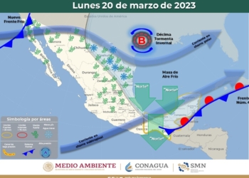 Hoy ingresará otro frente frío advierte Protección Civil