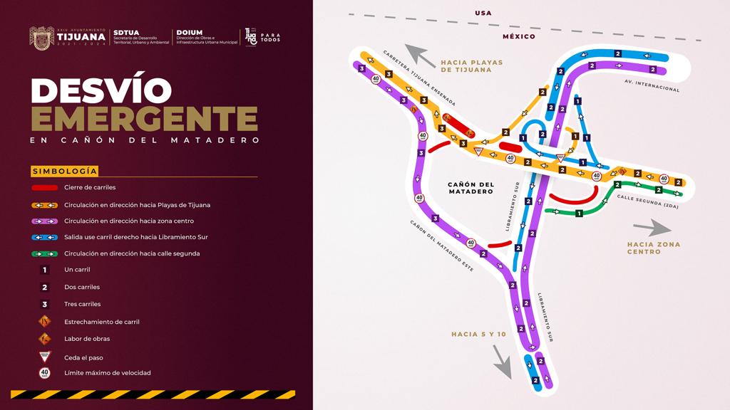 Ayuntamiento-anuncia-desvio-carriles-acceso-Playas-Tijuana