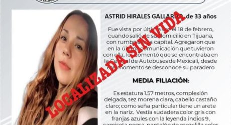 Astrid Hirales fue asesinada en Mexicali
