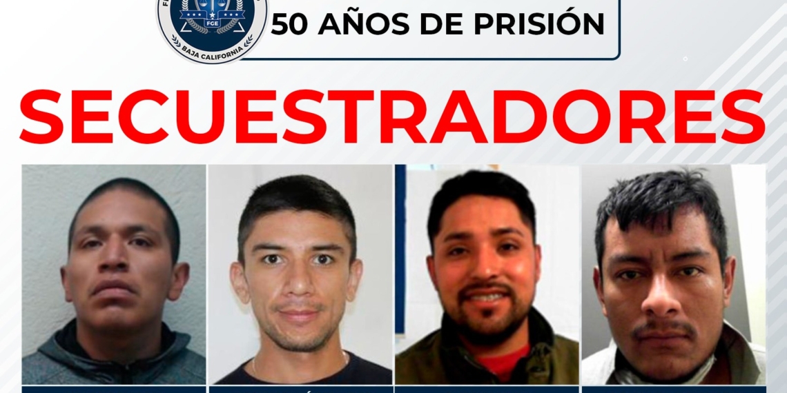 Condenan a 50 años de prisión a cuatro secuestradores