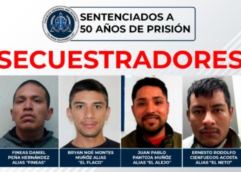 Condenan a 50 años de prisión a cuatro secuestradores