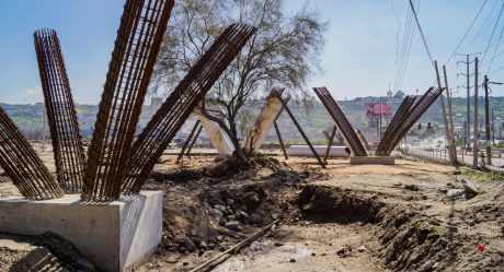 Avanza construcción del Nodo Vial Alamar para agilizar tránsito en Tijuana