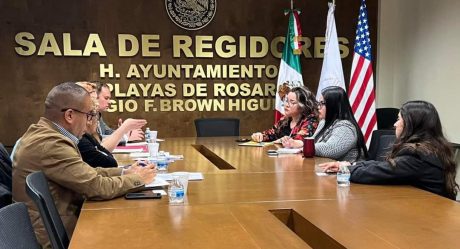 Gobierno de Rosarito se reúne con autoridades del Consulado de Estados Unidos