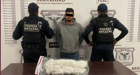 Autoridades aseguran 9 kilos de metanfetamina en Tijuana