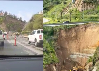 Cierran un carril del Rosas Magallón en dirección a Playas