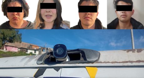 Tras persecución detienen a jovencitos armado que traían sistema de monitoreo