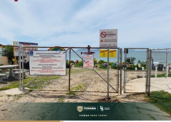 Continúa cierre de acceso a la Playa en Tijuana durante Semana Santa