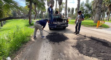 Simpatt rehabilita espacios de los Parques Morelos y de la Amistad